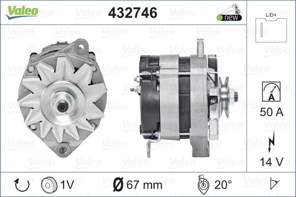 Valeo 432746 - Alternator www.molydon.hr