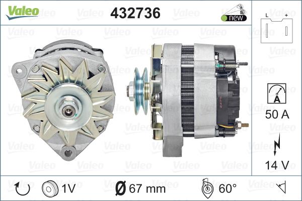 Valeo 432736 - Alternator www.molydon.hr