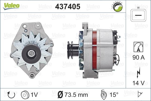 Valeo 437405 - Alternator www.molydon.hr