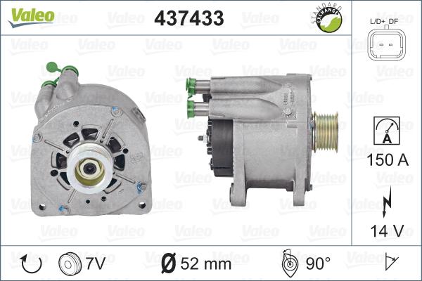 Valeo 437433 - Alternator www.molydon.hr