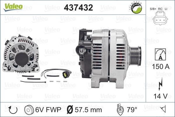 Valeo 437432 - Alternator www.molydon.hr