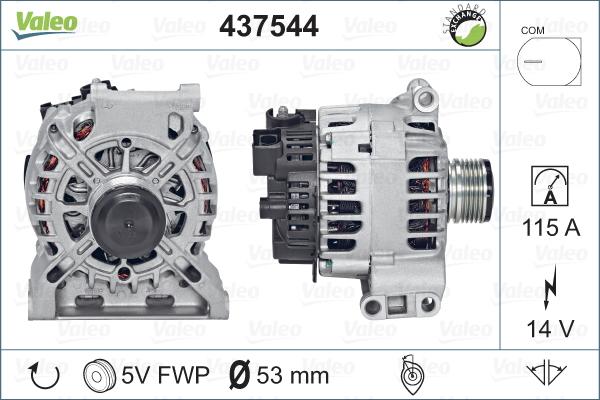 Valeo 437544 - Alternator www.molydon.hr