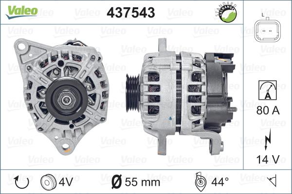 Valeo 437543 - Alternator www.molydon.hr