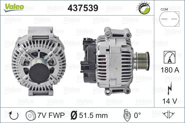 Valeo 437539 - Alternator www.molydon.hr