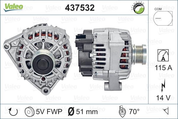 Valeo 437532 - Alternator www.molydon.hr