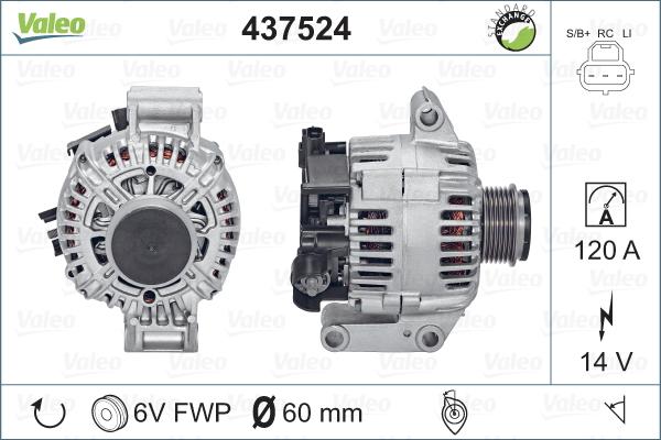 Valeo 437524 - Alternator www.molydon.hr