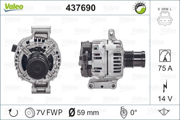 Valeo 437690 - Alternator www.molydon.hr