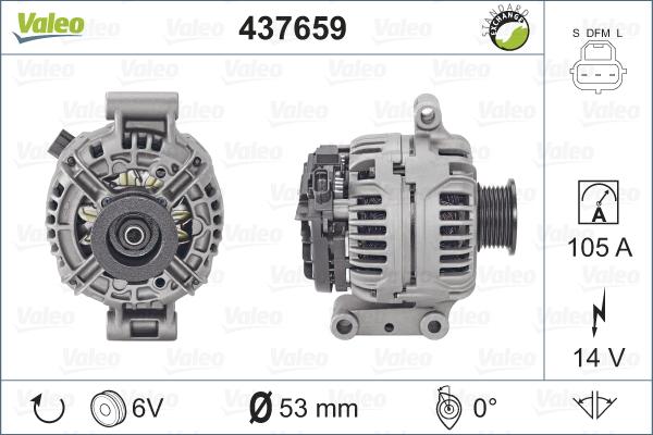 Valeo 437659 - Alternator www.molydon.hr