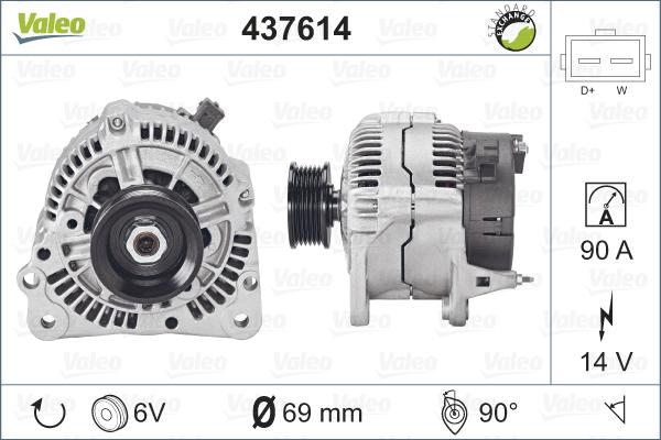 Valeo 437614 - Alternator www.molydon.hr