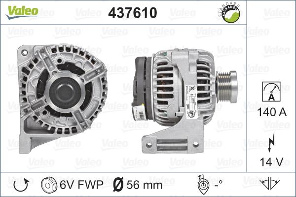 Valeo 437610 - Alternator www.molydon.hr