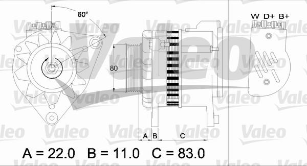 Valeo 437052 - Alternator www.molydon.hr