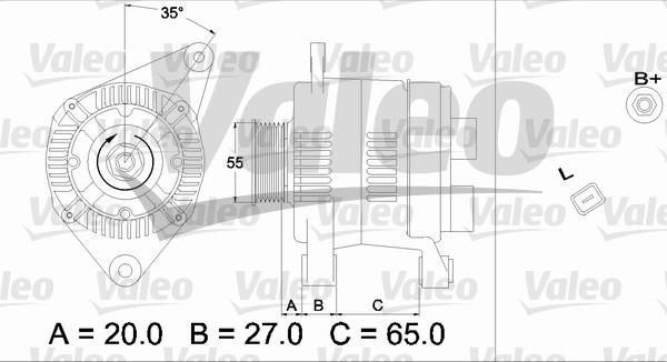 Valeo 437196 - Alternator www.molydon.hr