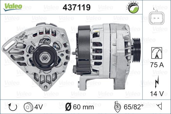 Valeo 437119 - Alternator www.molydon.hr