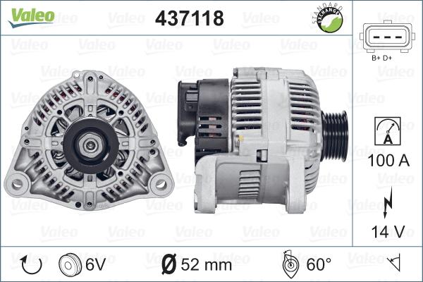 Valeo 437118 - Alternator www.molydon.hr