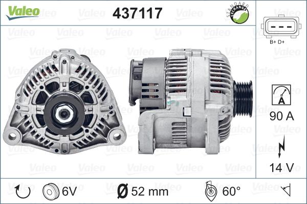 Valeo 437117 - Alternator www.molydon.hr