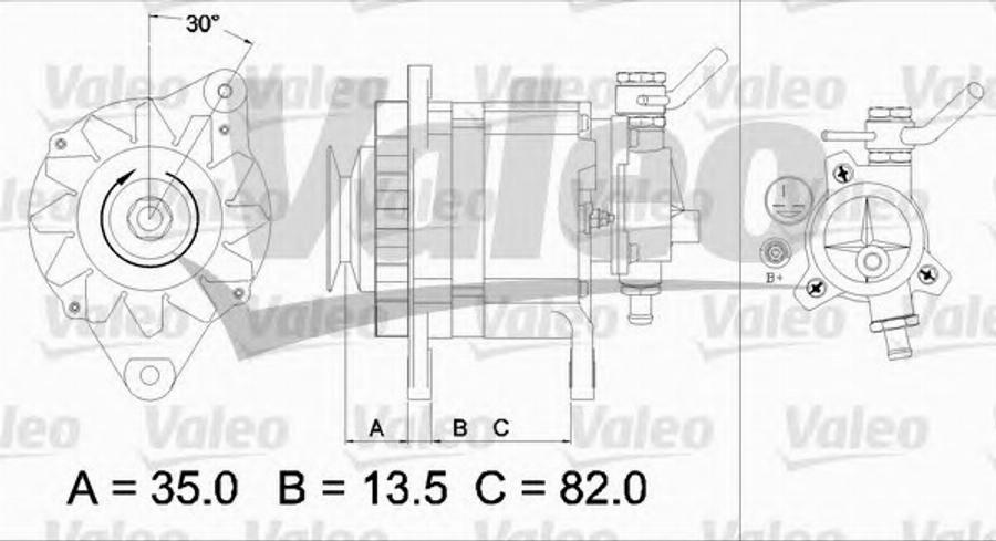 Valeo 437 130 - Alternator www.molydon.hr