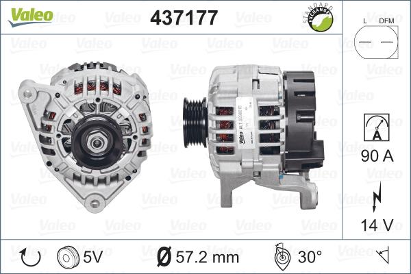 Valeo 437177 - Alternator www.molydon.hr