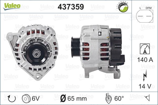 Valeo 437359 - Alternator www.molydon.hr