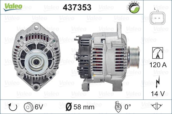 Valeo 437353 - Alternator www.molydon.hr