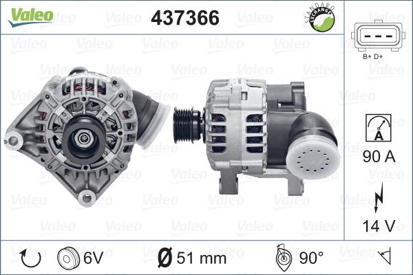 Valeo 437366 - Alternator www.molydon.hr