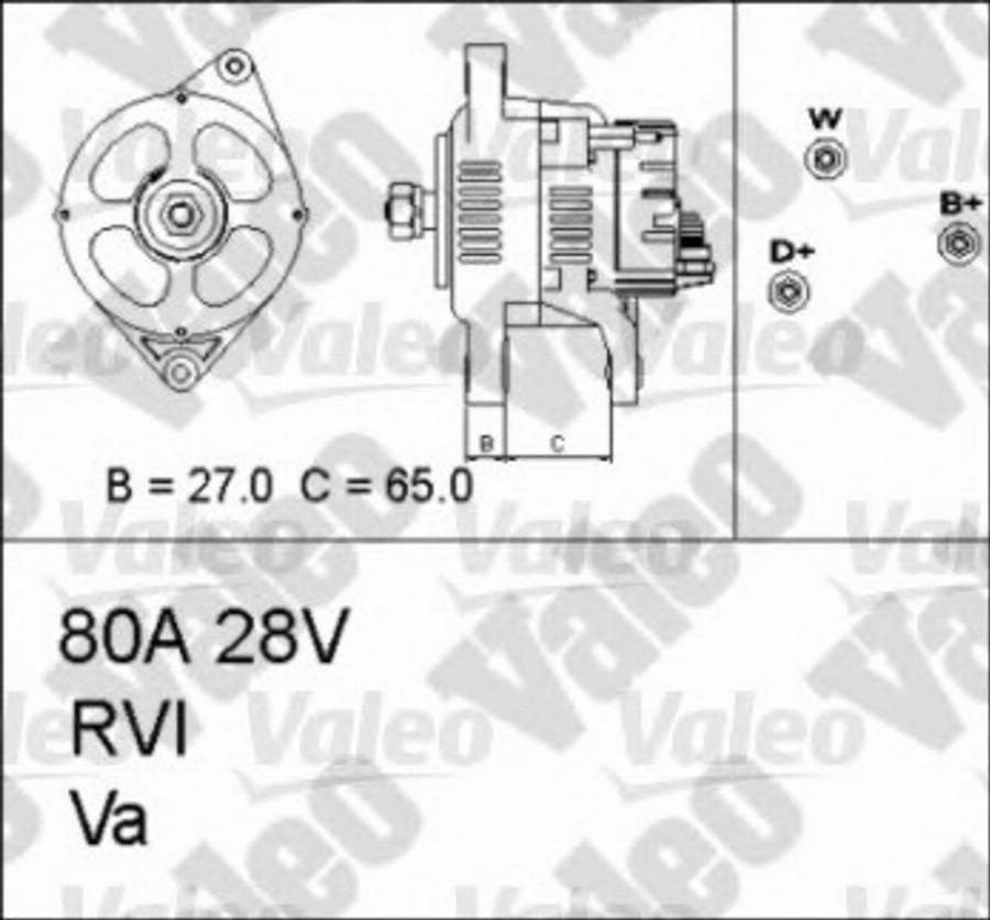 Valeo 437308 - Alternator www.molydon.hr