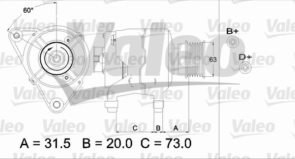 Valeo 437310 - Alternator www.molydon.hr