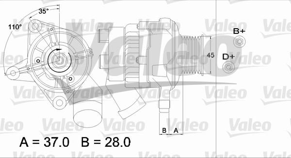 Valeo 437331 - Alternator www.molydon.hr