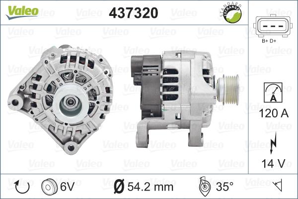 Valeo 437320 - Alternator www.molydon.hr