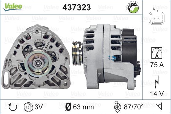 Valeo 437323 - Alternator www.molydon.hr