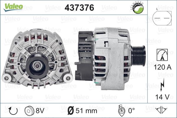 Valeo 437376 - Alternator www.molydon.hr