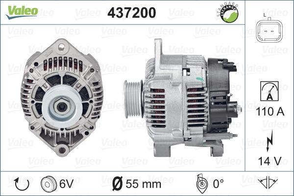 Valeo 437200 - Alternator www.molydon.hr