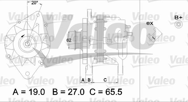 Valeo 437220 - Alternator www.molydon.hr