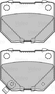 Valeo 598916 - Komplet Pločica, disk-kočnica www.molydon.hr