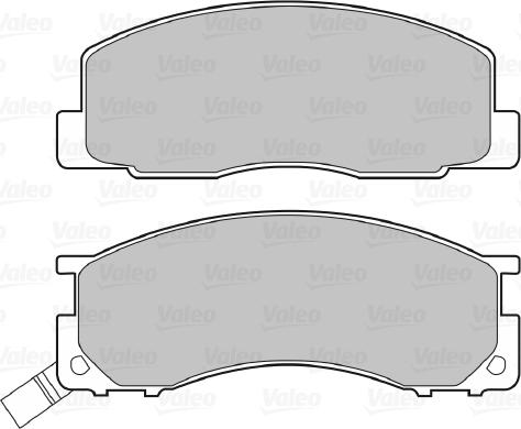 Valeo 598496 - Komplet Pločica, disk-kočnica www.molydon.hr