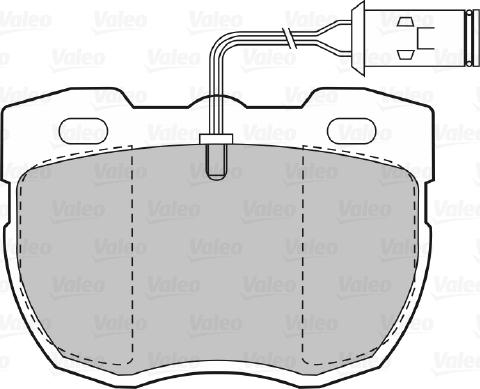 Valeo 598498 - Komplet Pločica, disk-kočnica www.molydon.hr