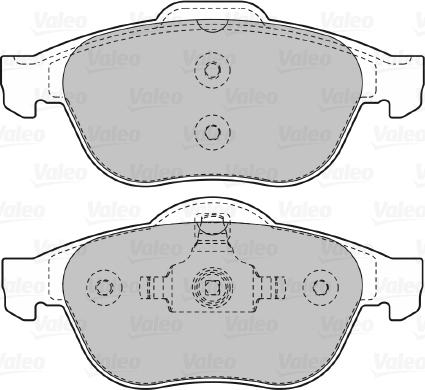 Valeo 670471 - Komplet Pločica, disk-kočnica www.molydon.hr