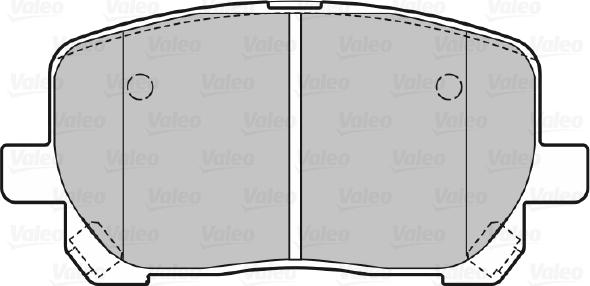 Valeo 598541 - Komplet Pločica, disk-kočnica www.molydon.hr