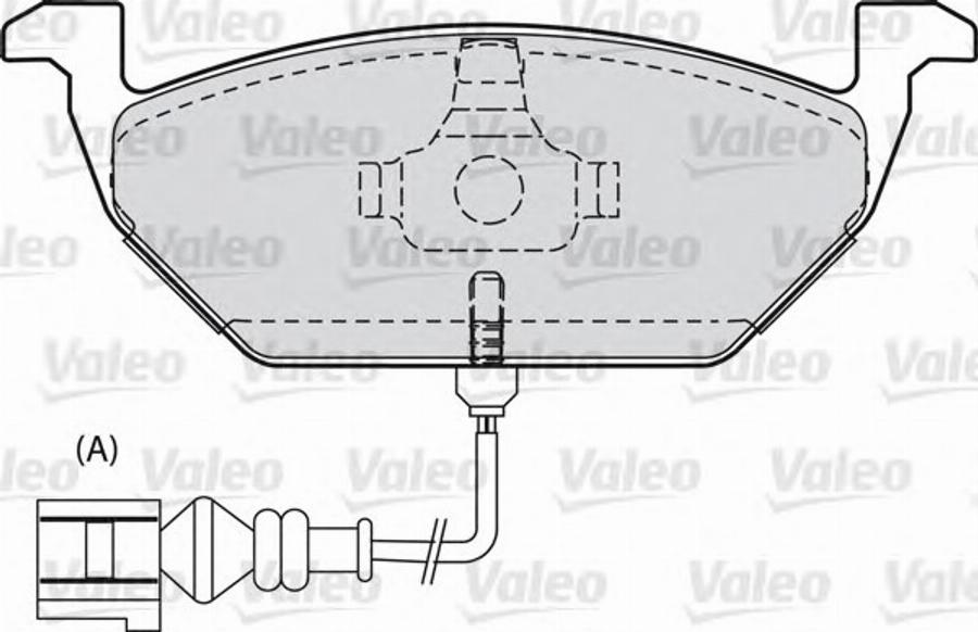 Valeo 598554 - Komplet Pločica, disk-kočnica www.molydon.hr