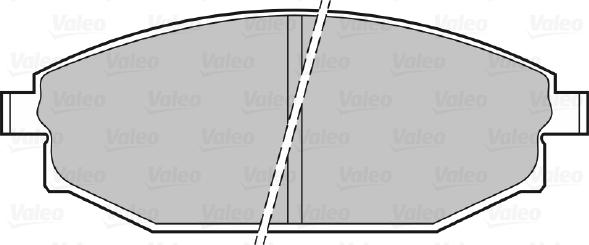 Valeo 598504 - Komplet Pločica, disk-kočnica www.molydon.hr