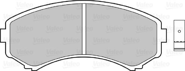 Valeo 598515 - Komplet Pločica, disk-kočnica www.molydon.hr