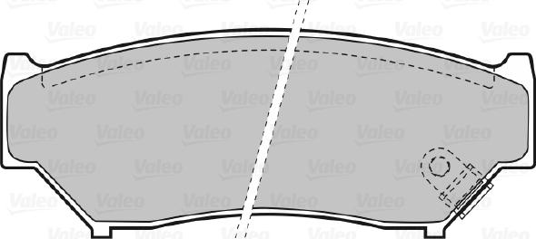 Valeo 598533 - Komplet Pločica, disk-kočnica www.molydon.hr