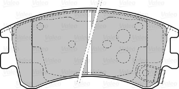 Valeo 598648 - Komplet Pločica, disk-kočnica www.molydon.hr