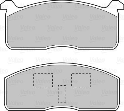 Valeo 598614 - Komplet Pločica, disk-kočnica www.molydon.hr