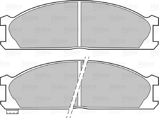 Valeo 670618 - Komplet Pločica, disk-kočnica www.molydon.hr