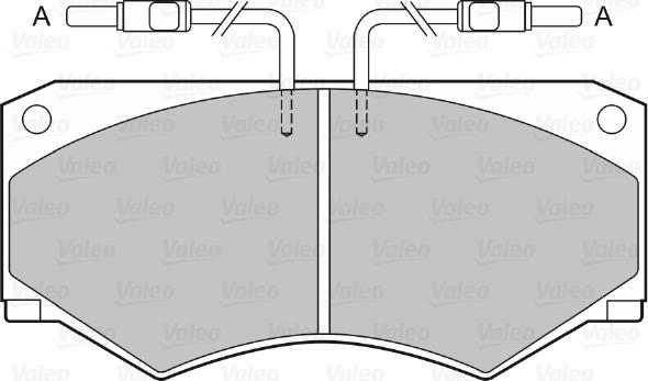 Valeo 598613 - Komplet Pločica, disk-kočnica www.molydon.hr