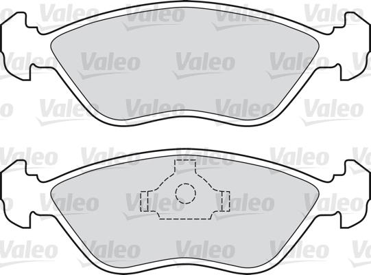 Valeo 598684 - Komplet Pločica, disk-kočnica www.molydon.hr