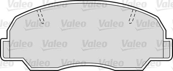 Valeo 598685 - Komplet Pločica, disk-kočnica www.molydon.hr