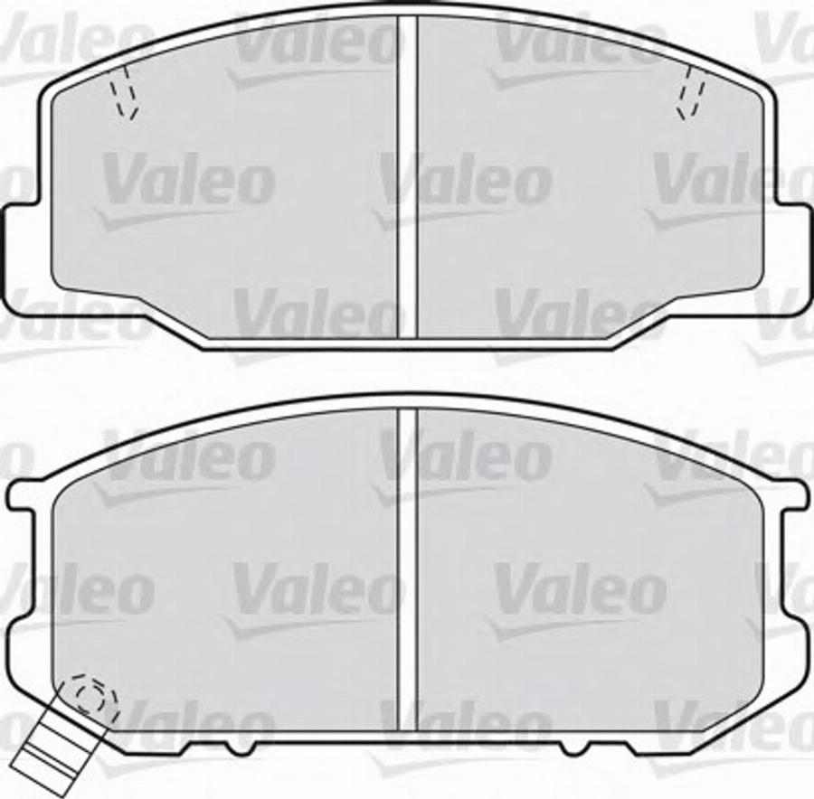 Valeo 598686 - Komplet Pločica, disk-kočnica www.molydon.hr