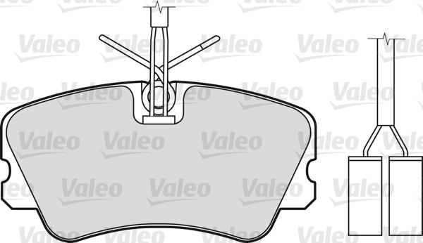 Valeo 598008 - Komplet Pločica, disk-kočnica www.molydon.hr