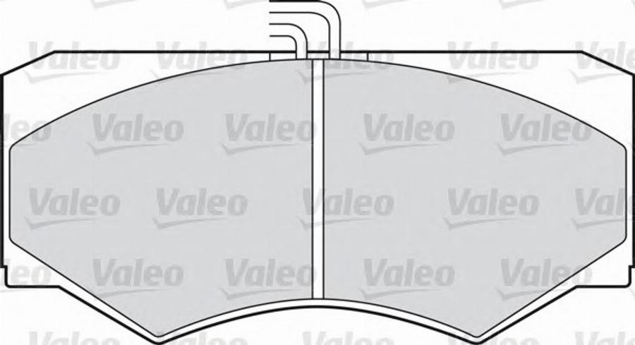 Valeo 598026 - Komplet Pločica, disk-kočnica www.molydon.hr